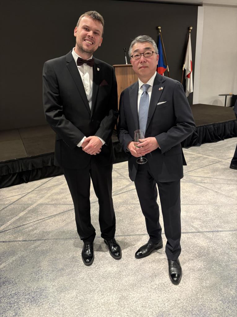 Velvyslanec Japonska v&nbsp;ČR