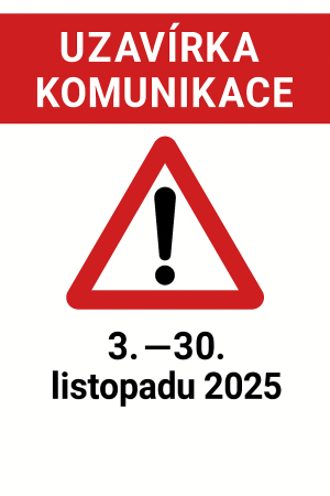 Dočasná uzavírka komunikací v Poběžovicích a Šitboři 1